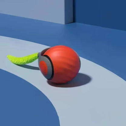 Interactive Cat Ball Toy - Automatic Rolling with Synthetic Tail Mouse for Cats Dogs - ANMARKET