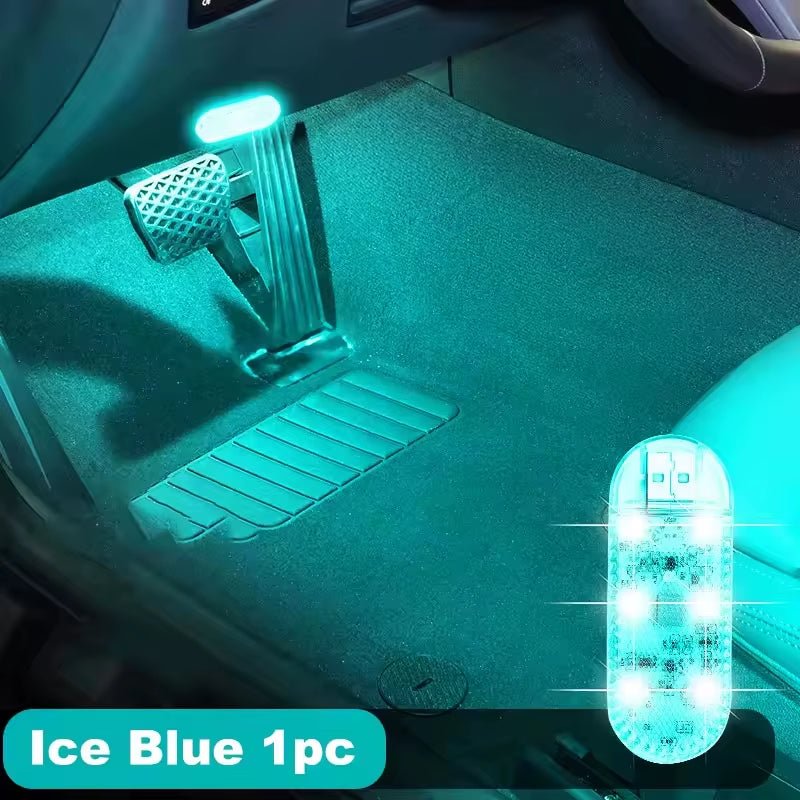 Car LED Interior Light USB Magnetic Touch - Rechargeable Reading Lamp - ANMARKET