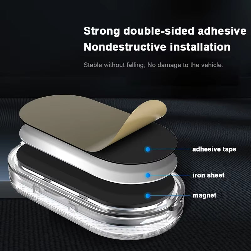 Car LED Interior Light USB Magnetic Touch - Rechargeable Reading Lamp - ANMARKET