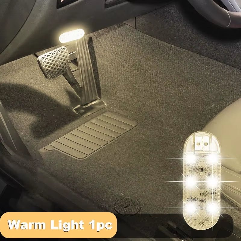 Car LED Interior Light USB Magnetic Touch - Rechargeable Reading Lamp - ANMARKET