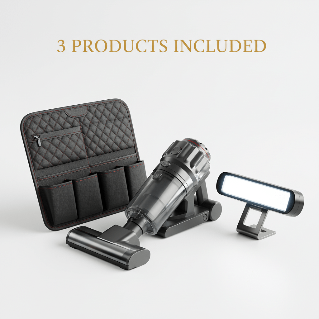 Car Essentials Bundle - Complete Auto Care Kit - ANMARKET