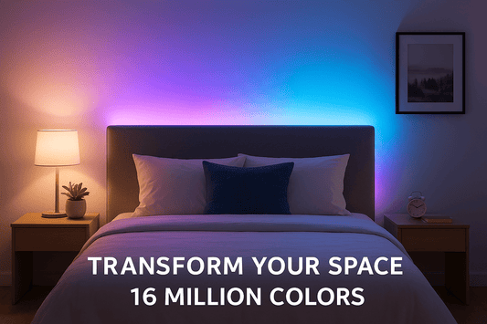 Tiras LED RGB Inteligentes 5M - Control WiFi y App con 16 Millones de Colores - ANMARKET